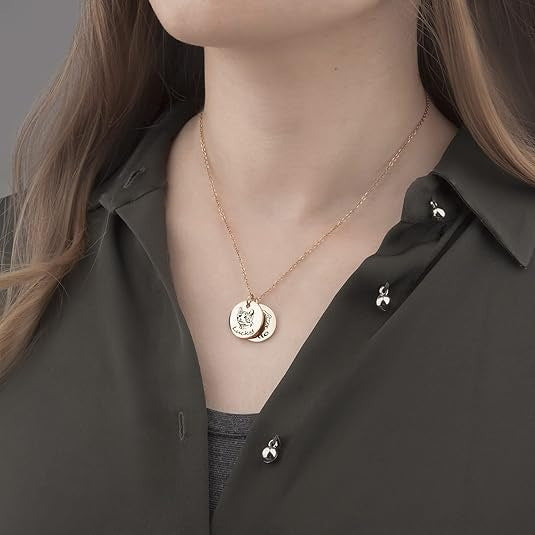 Pet engraving necklace